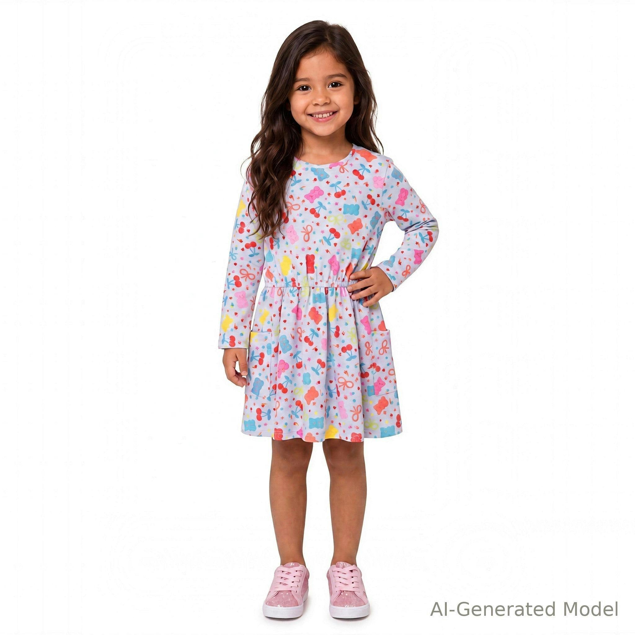 Toddler & Kids Dress | Sweet Treats & Bows