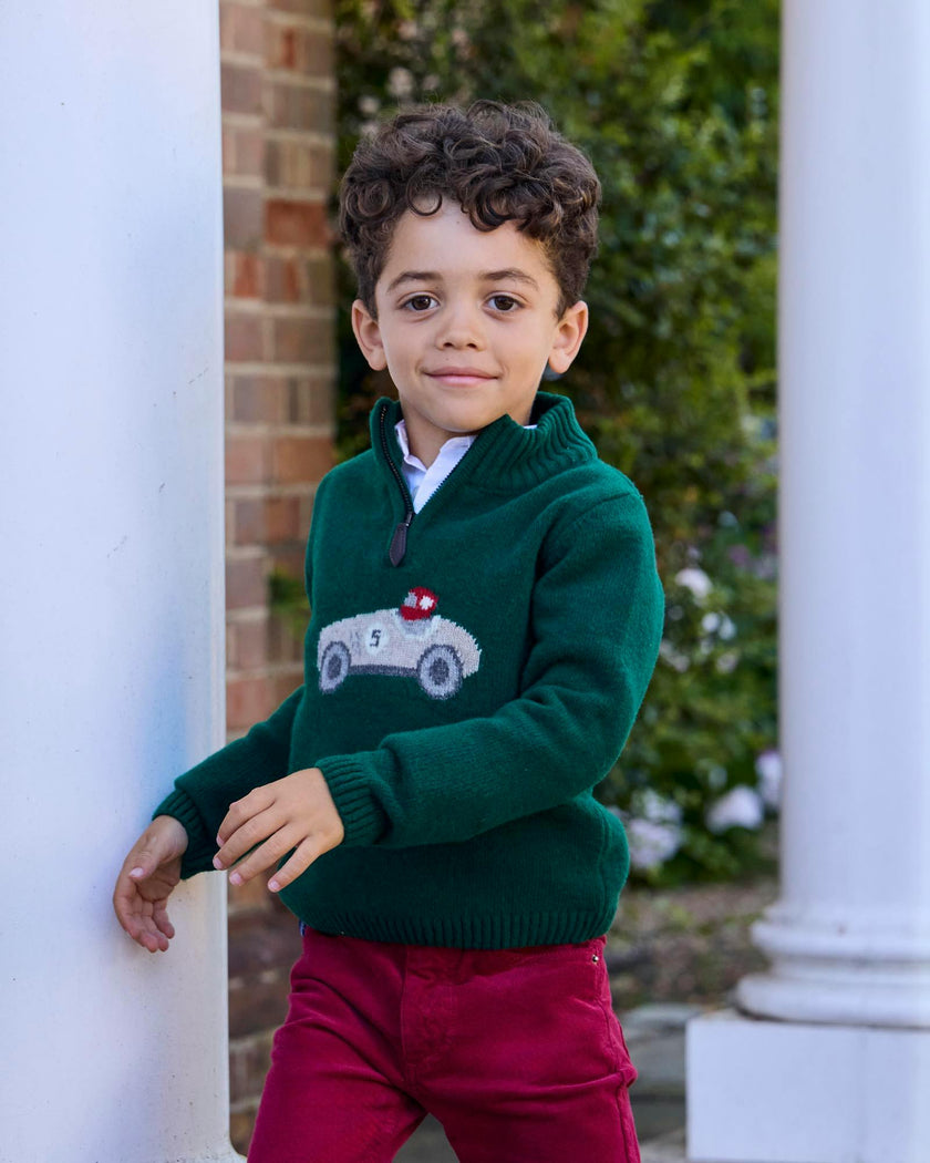 Henry Car Half Zip Sweater