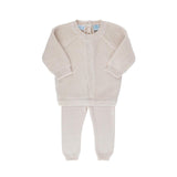 V-Shape Knit Set Ecru