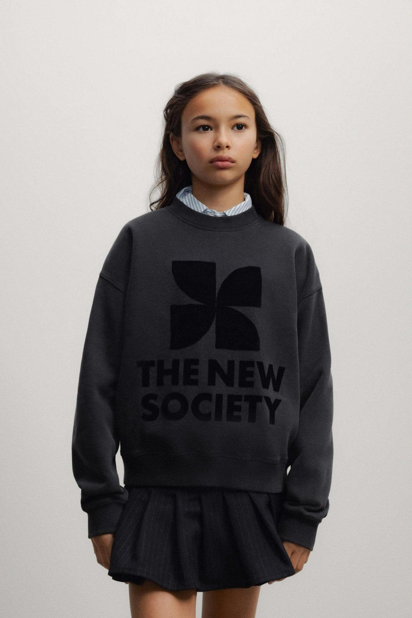 TNS Logo Teen Sweatshirt Moonless Night