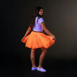 Jr Star Adult Short Orange Glow Skirt