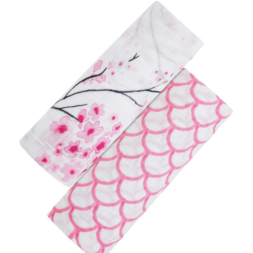 Organic Muslin Swaddle Gift Set