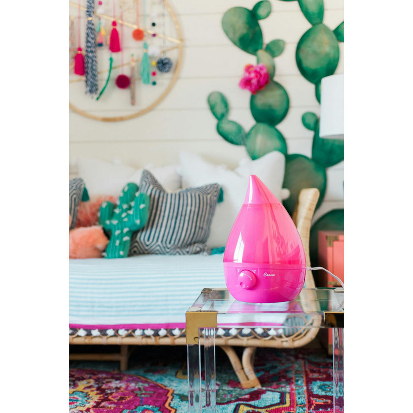 Ultrasonic Cool Mist Drop Shape Humidifier