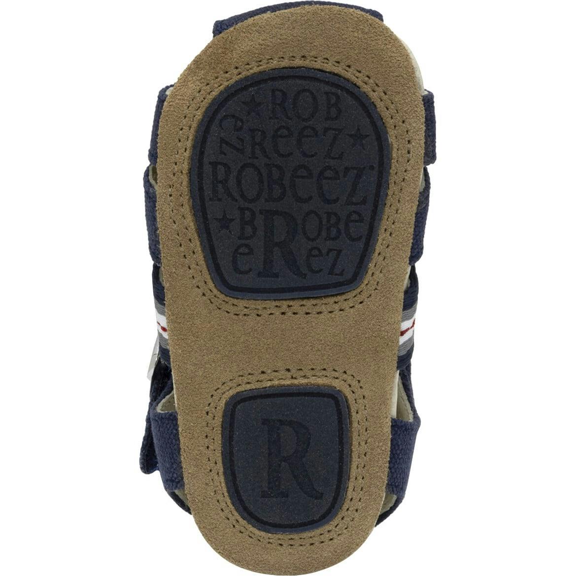 Stuart Navy Canvas Sandal