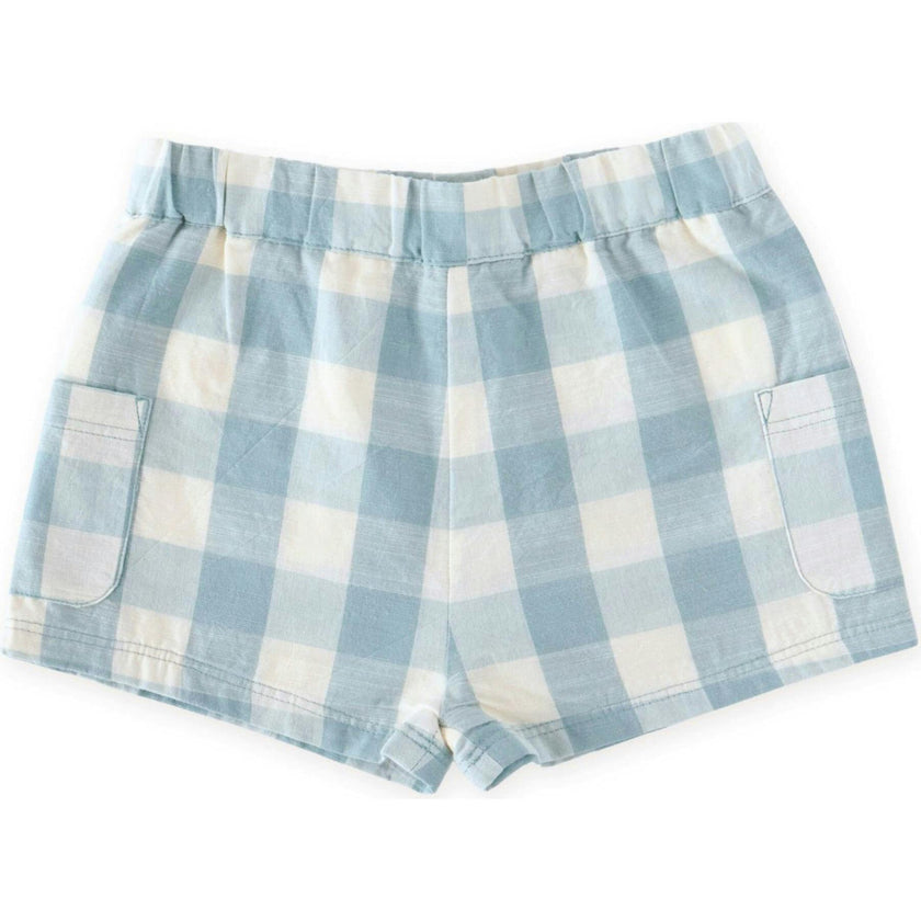 Short, Blue
