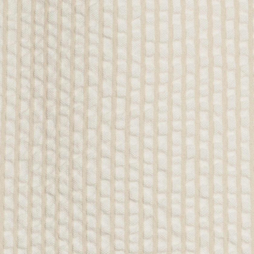Mato Seersucker Collared Romper - Dune Stripe