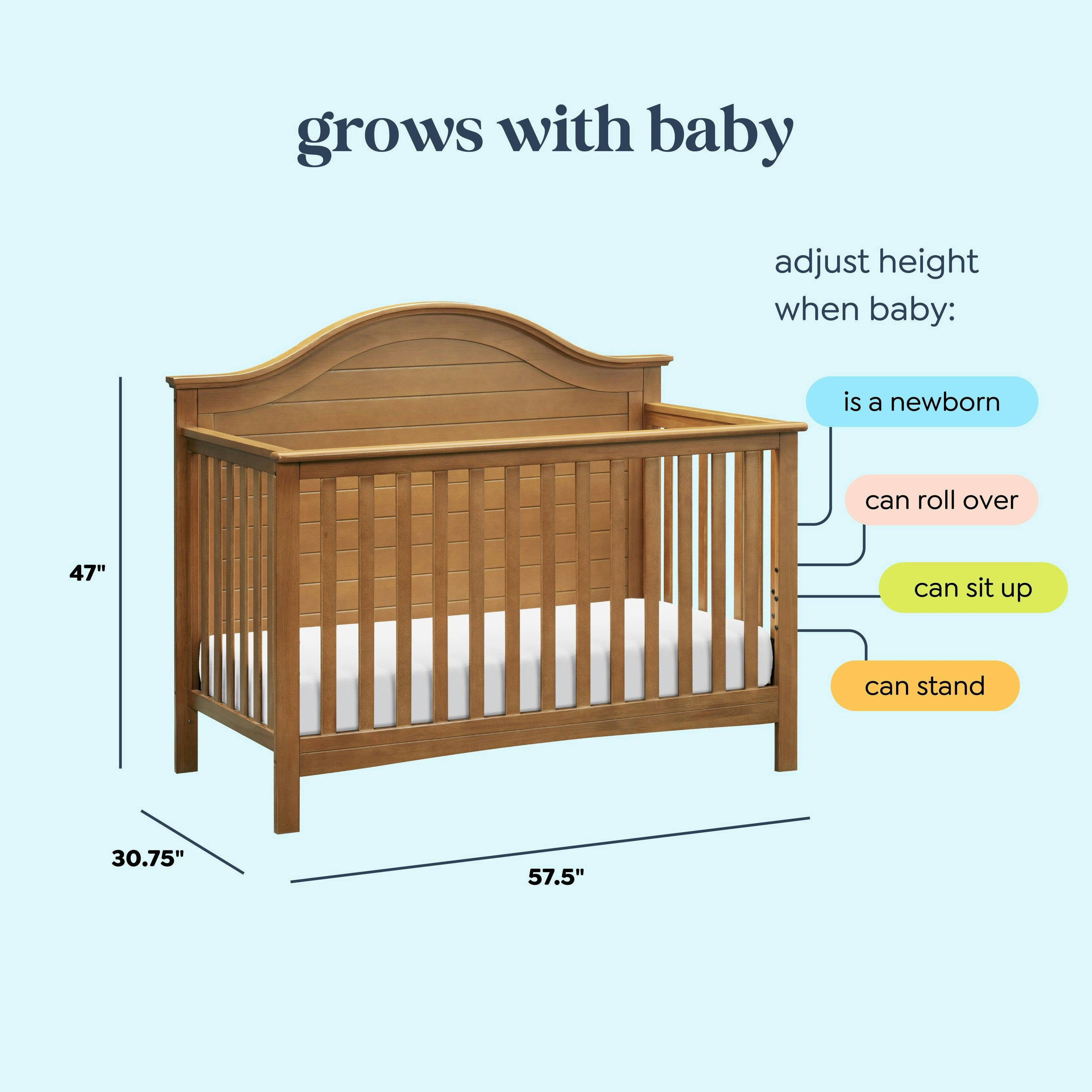 Carter's Nolan 4-in-1 Convertible Crib