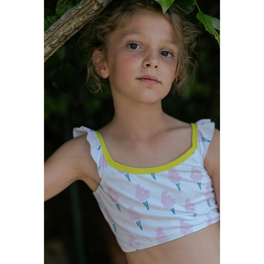 Apple Ice Cream Two-Piece Swimsuit, Multi