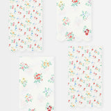 Ditsy Posy Scalloped Guest Towels