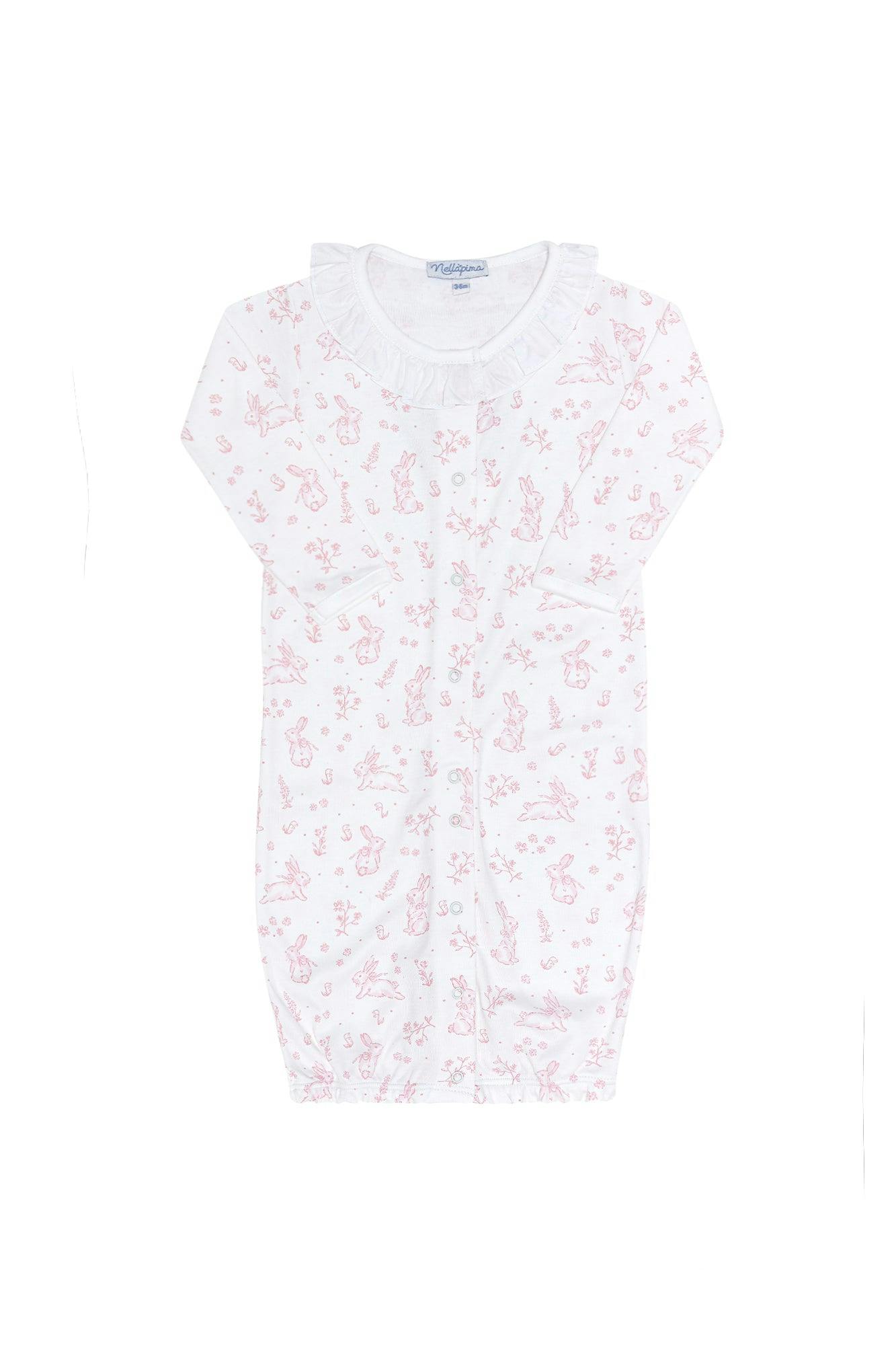 Pink Toile Converter Gown