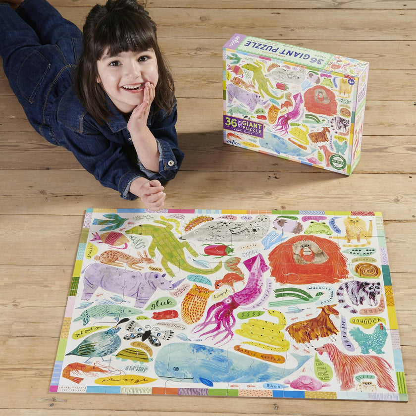 Giant Puzzle: Animal Voices