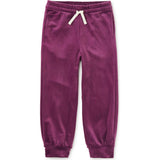 Easy Fit Very Velour Joggers, Purple