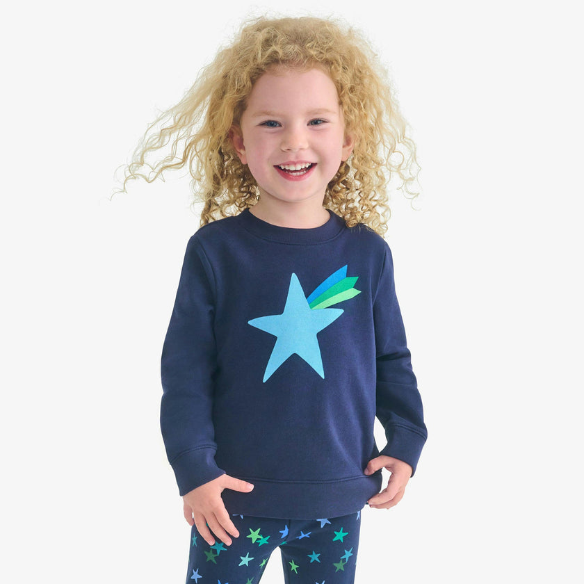 Kids sweatshirt with star