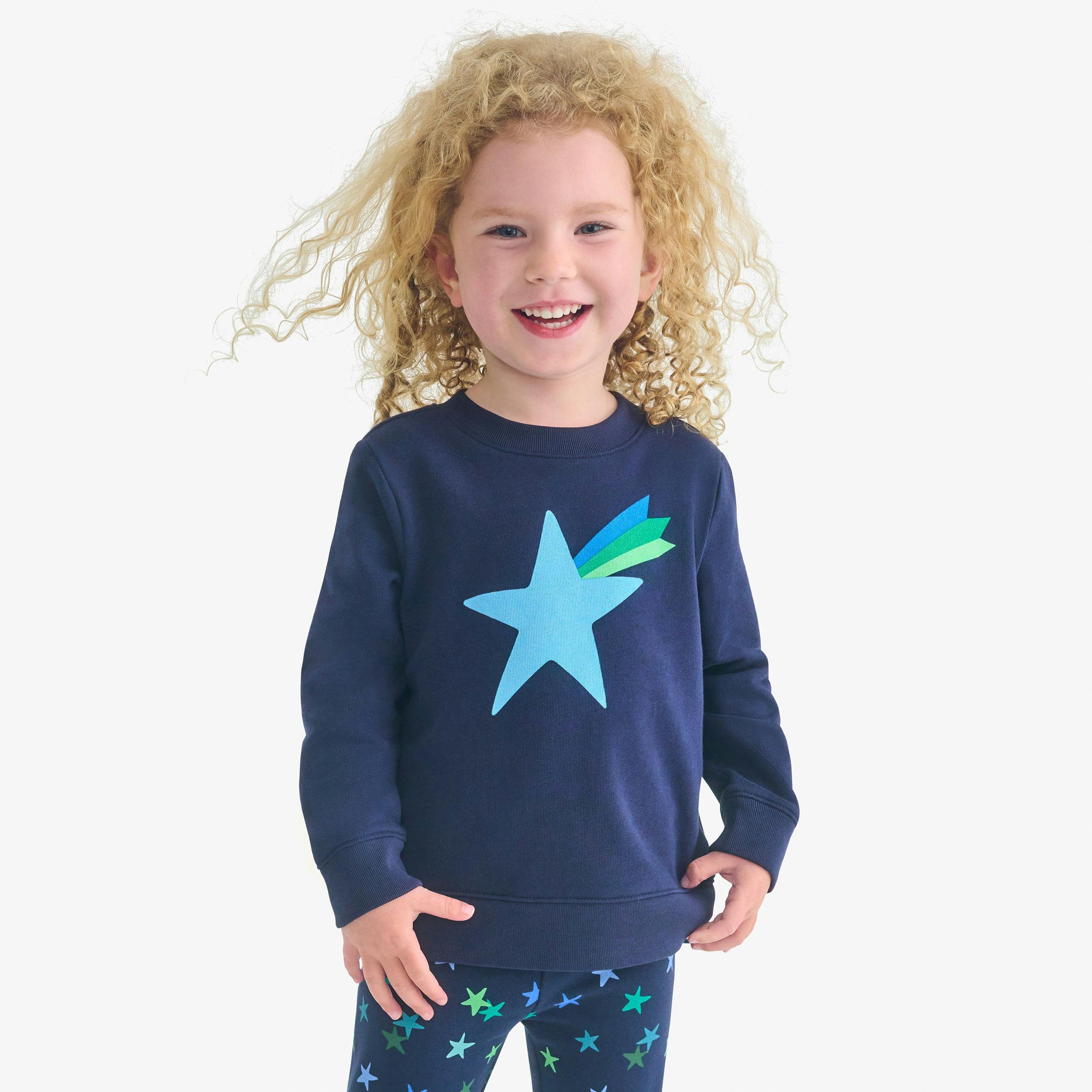 Kids sweatshirt with star