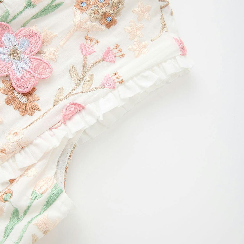 Everly Embroidered Maxi Dress