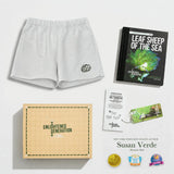 Leaf Sheep Ocean Explorer Gift Box with Kids Fleece Shorts, Book, and Activities