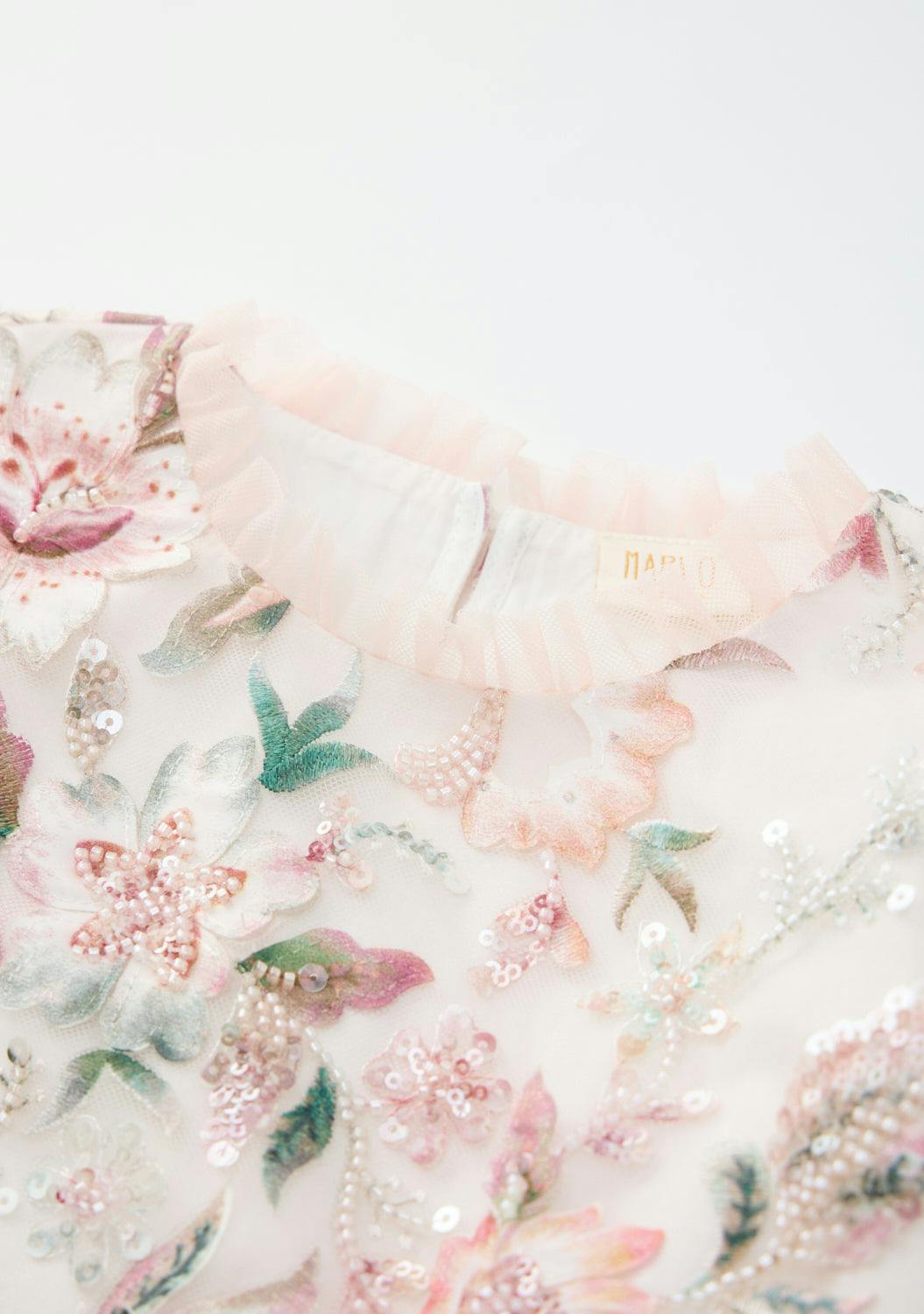 Veronica Embroidery Mini Dress