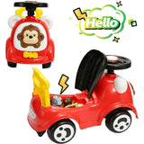 Trimate Red Foot to Floor Ride-on Car W/ Music