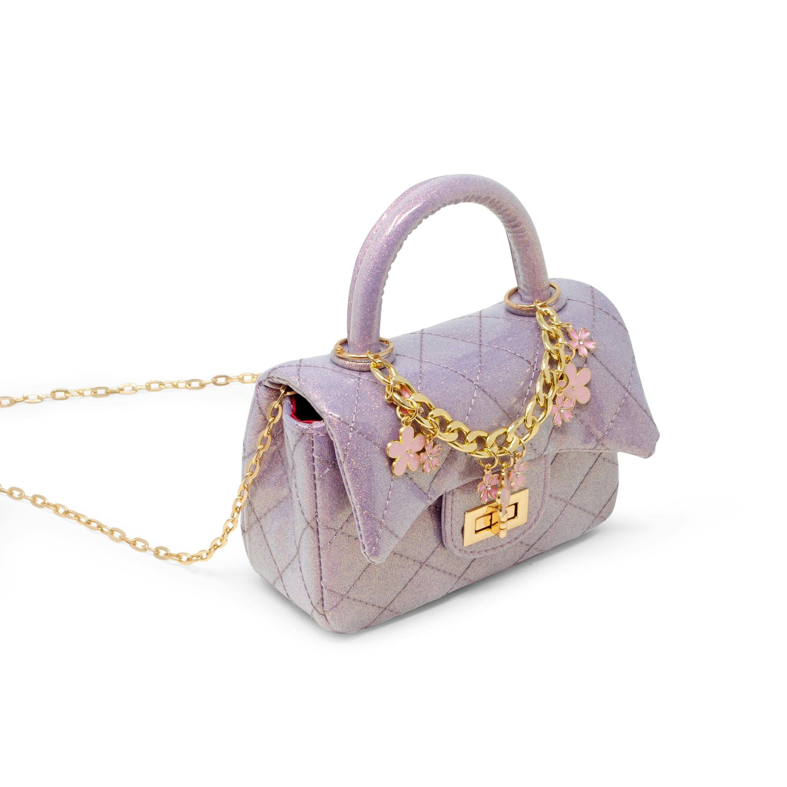 Classic Sparkle Top Handle Handbag
