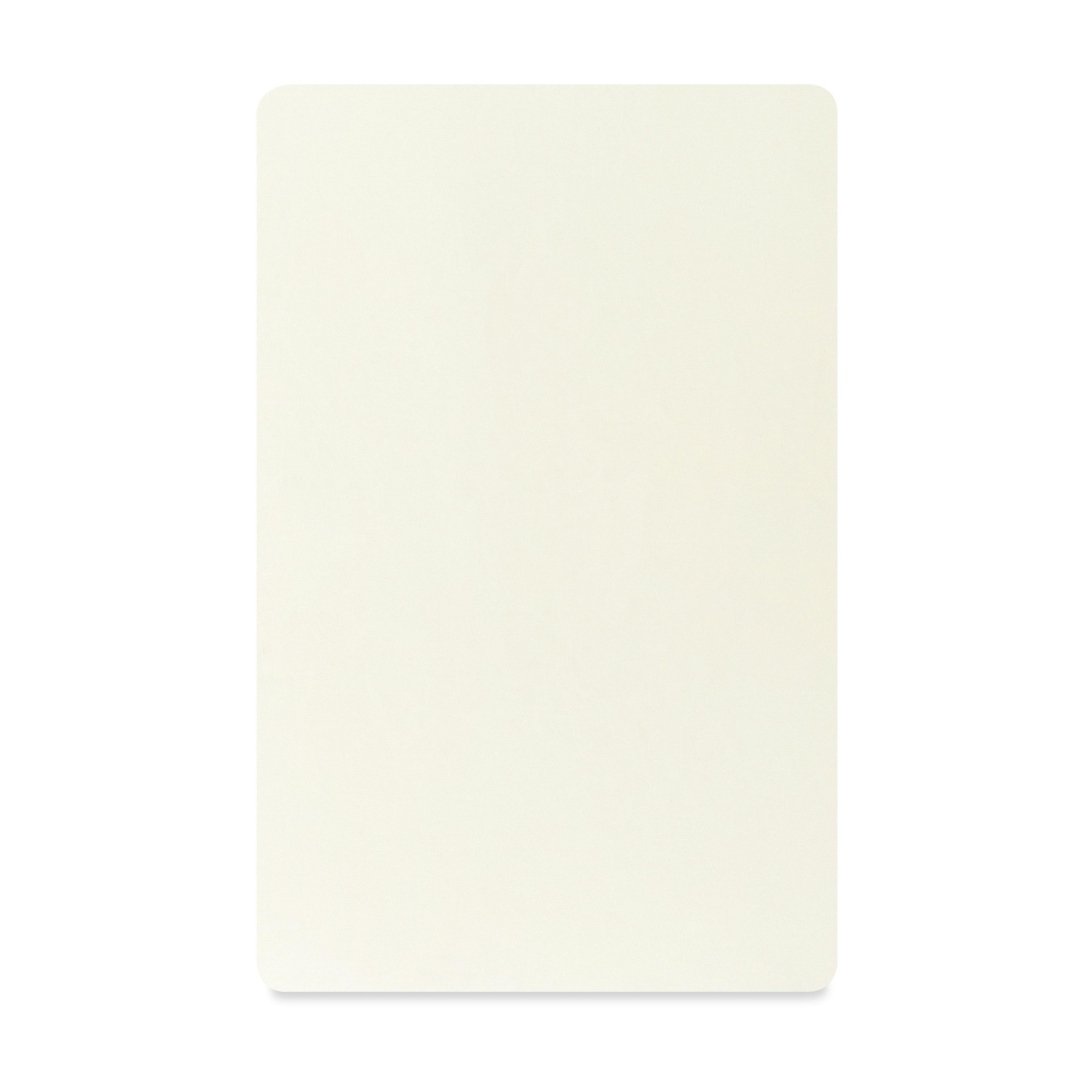Mini Crib Sheet in GOTS Certified Organic Brushed Cotton in Ivory