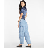 Women's Cara Knit Top, Navy