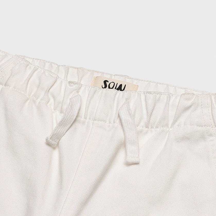 Organic Cotton Drawstring Straight Leg Jean