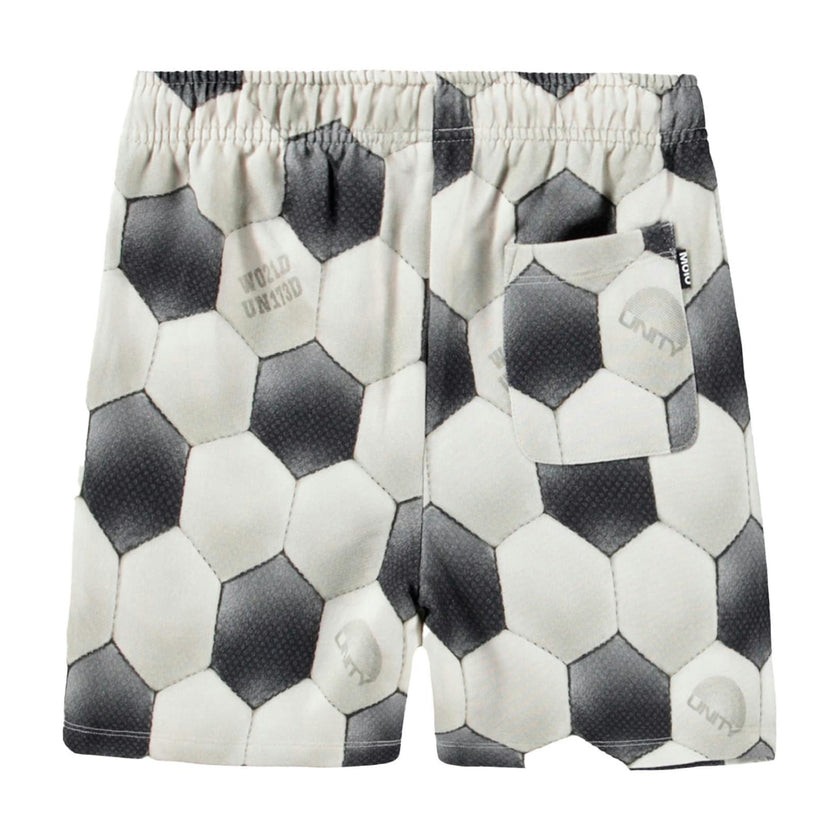 Gray Adian Football Moon Shorts