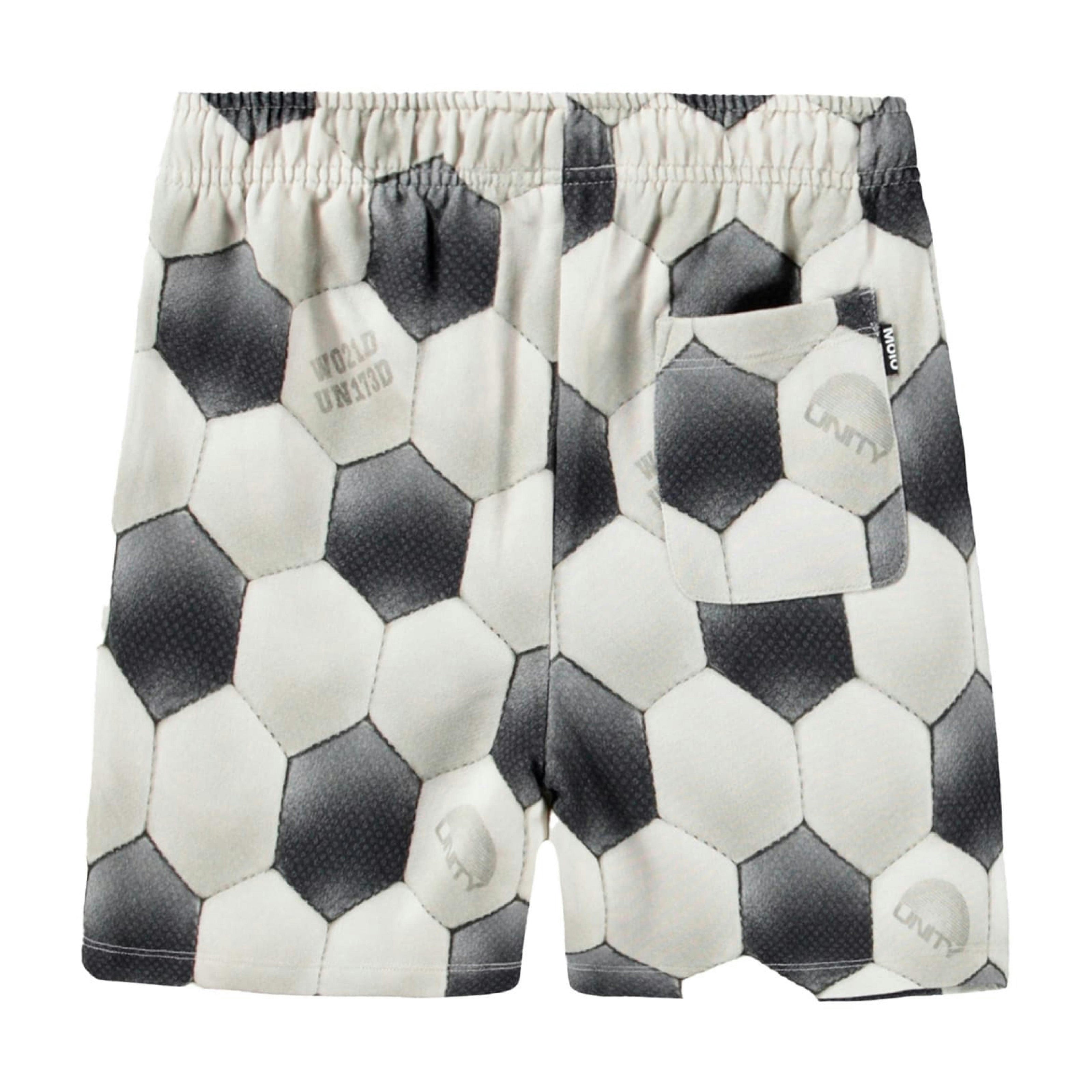 Gray Adian Football Moon Shorts