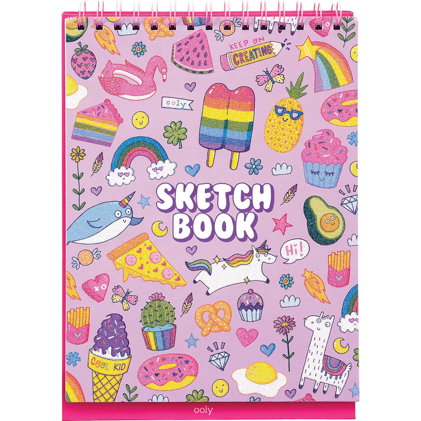 Sketch & Show Standing Sketchbook - Cute Doodle World