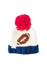 Football Bobble Hat - Baby/Toddler & Kid