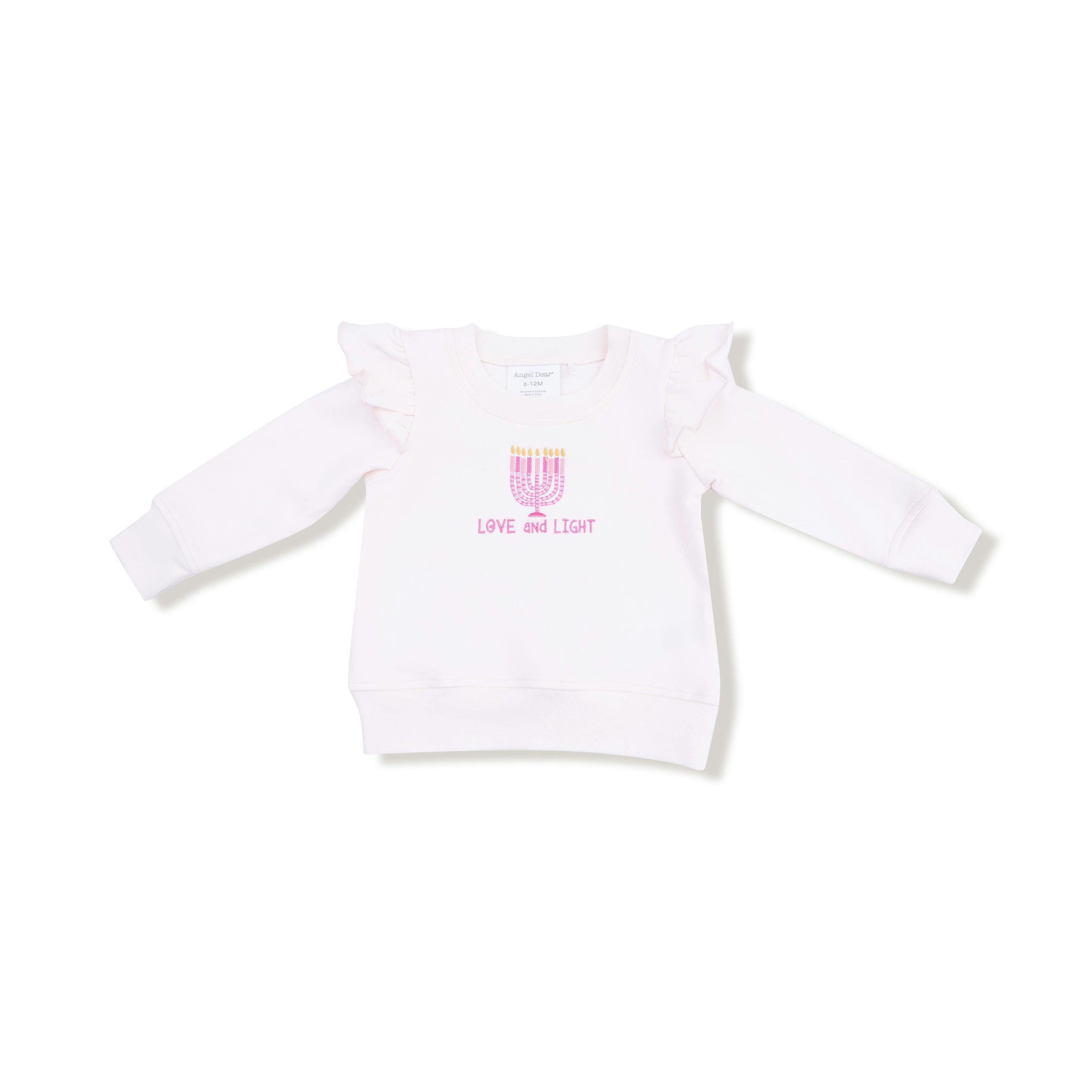 Hanukkah - Ruffle Sweatshirt