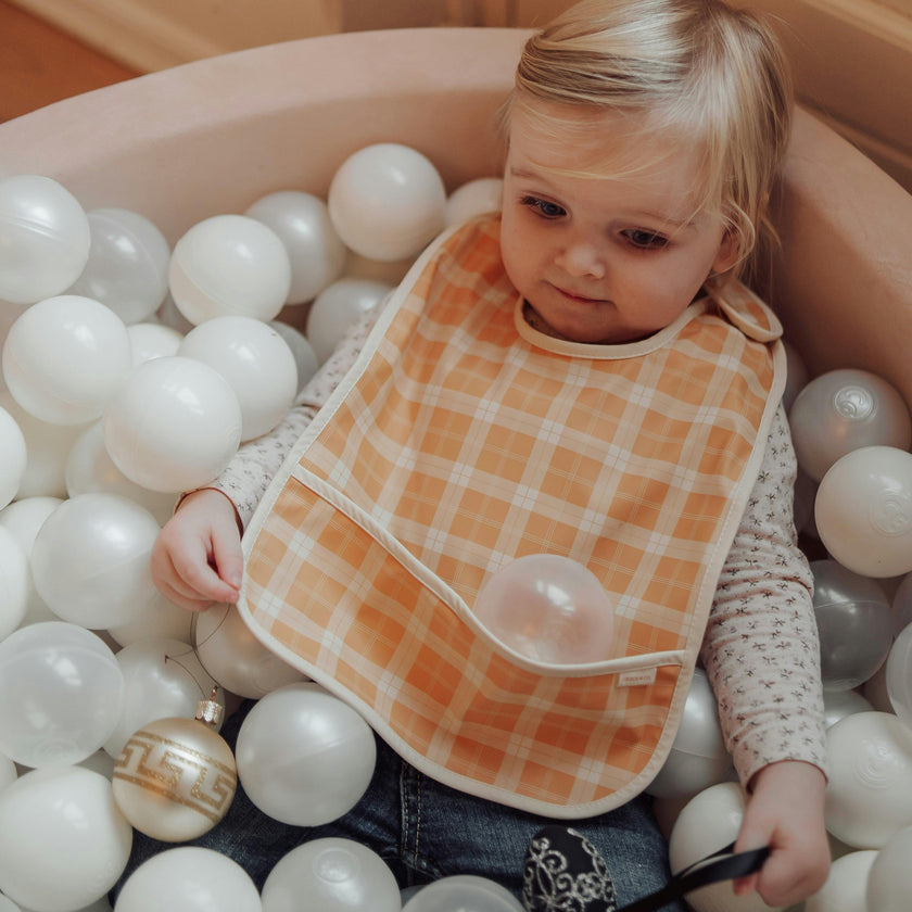 Basic Bib | Buckwheat Plaid