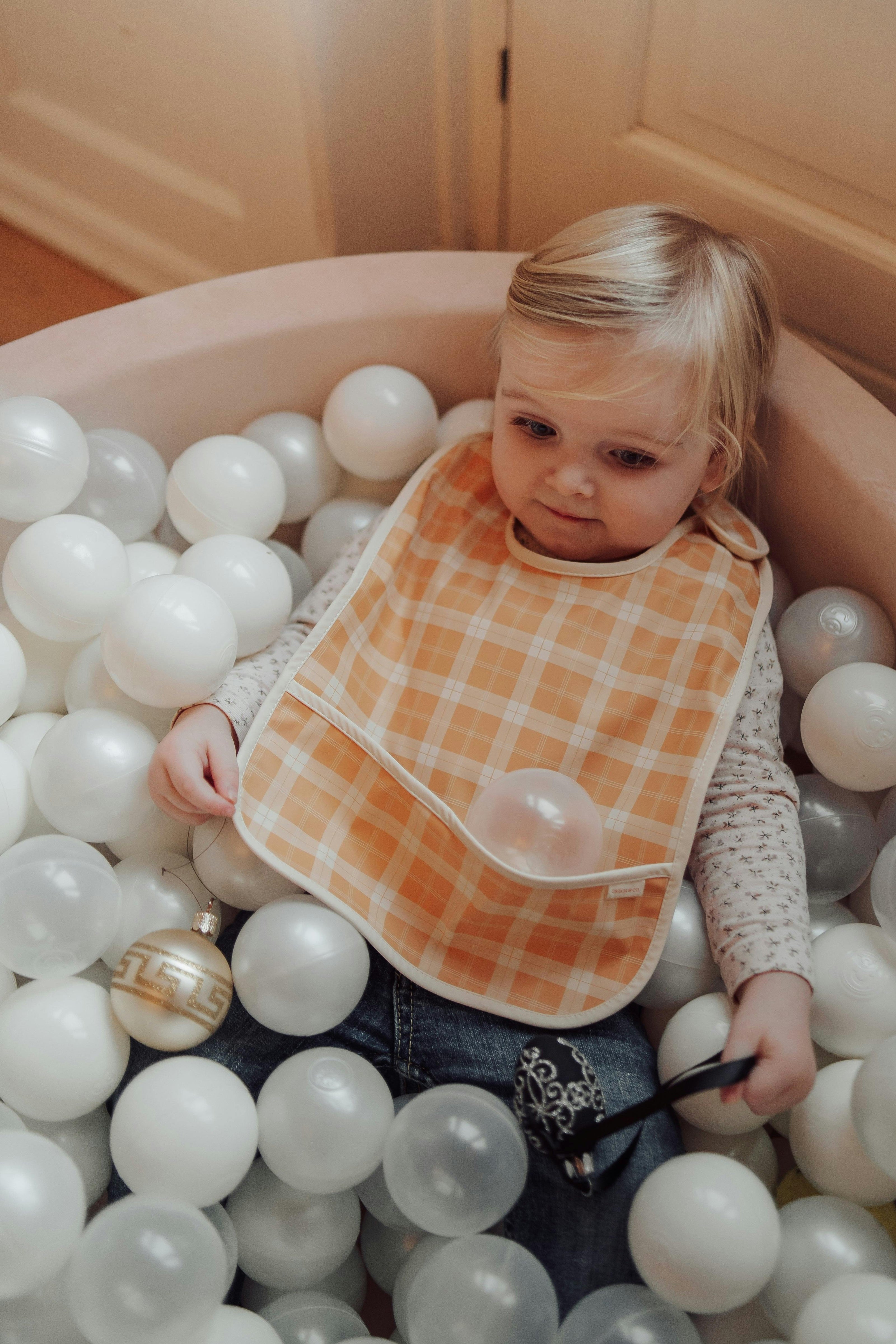 Basic Bib | Buckwheat Plaid