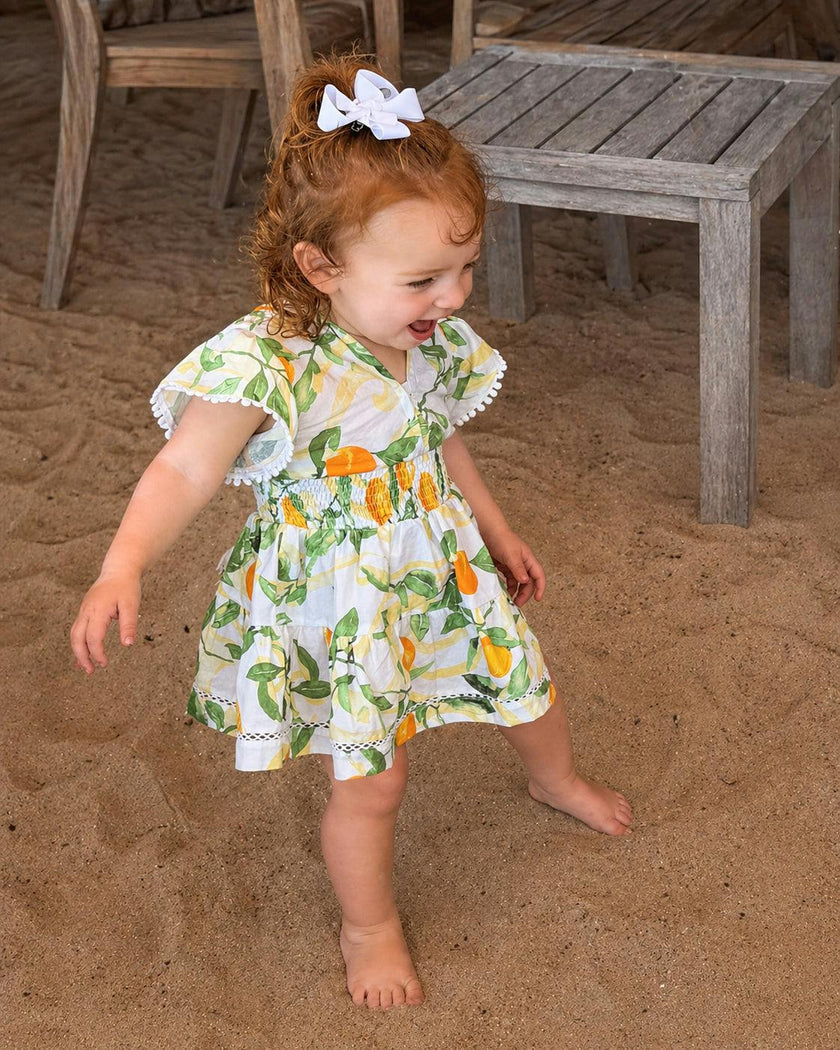 The Valencia - Cotton Girls Dress