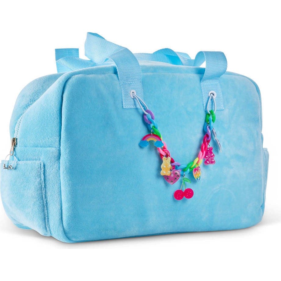 Blue Crush Velour Tote