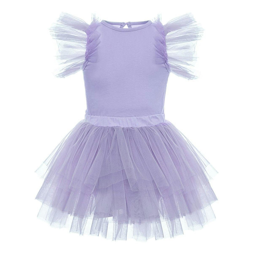 Purple Bloom Tutu Set