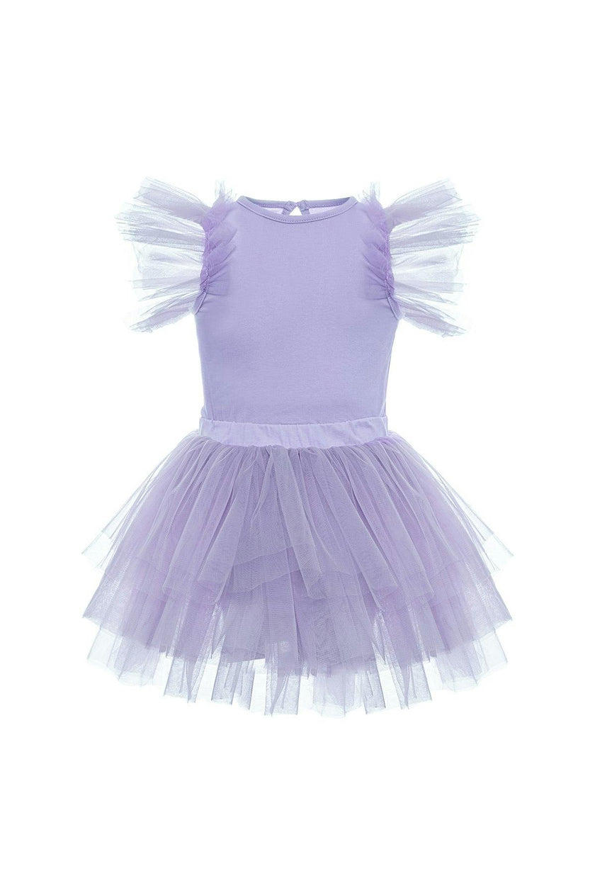 Purple Bloom Tutu Set