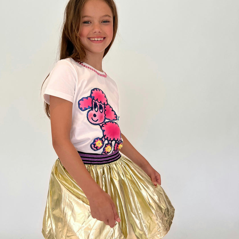 Goldie Foil Skirt