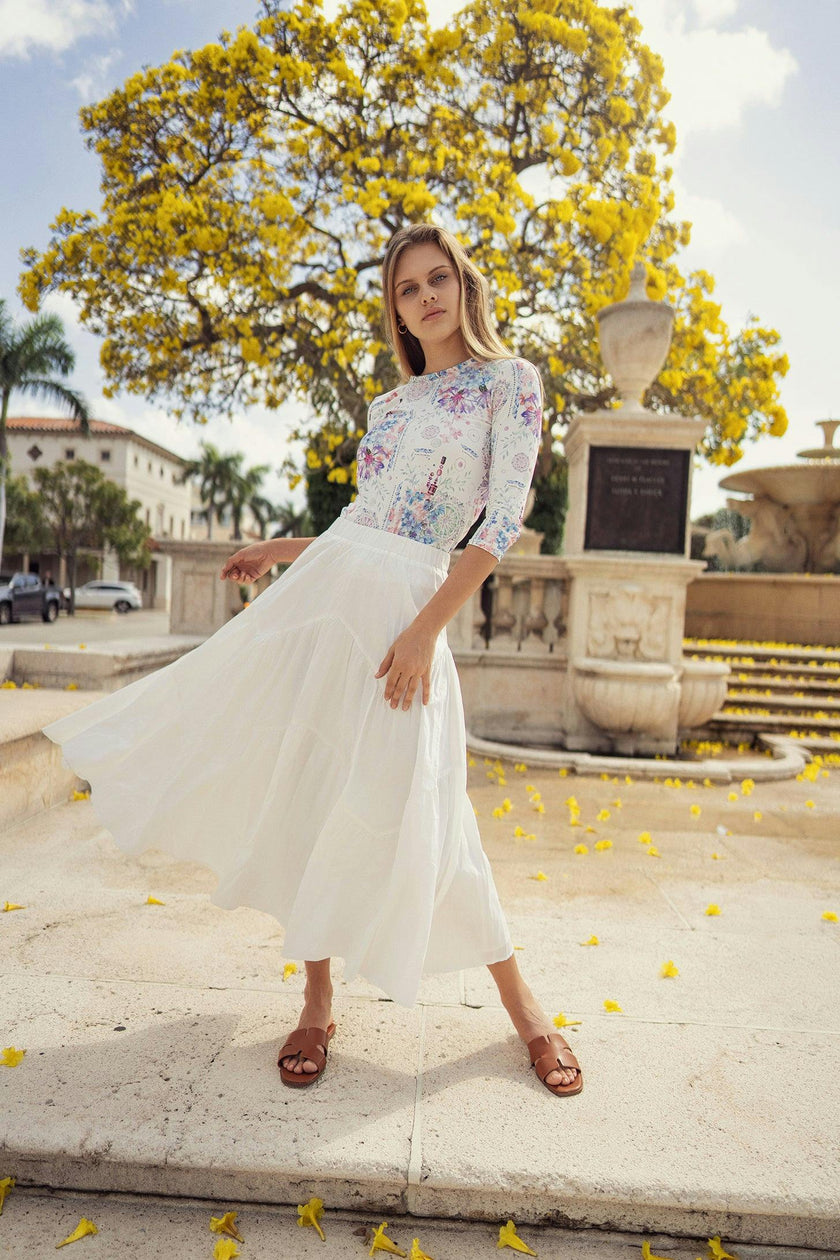 FLOWY SKIRT