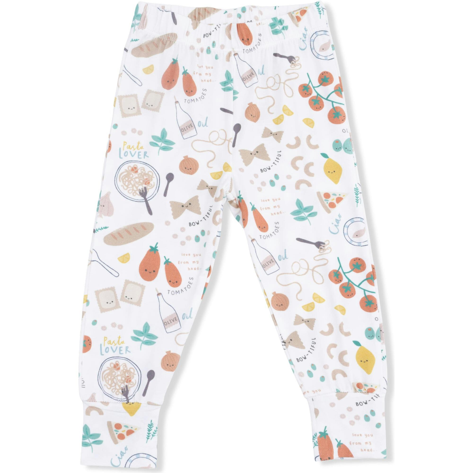 Pasta Lovers - Short Sleeve Loungewear Set