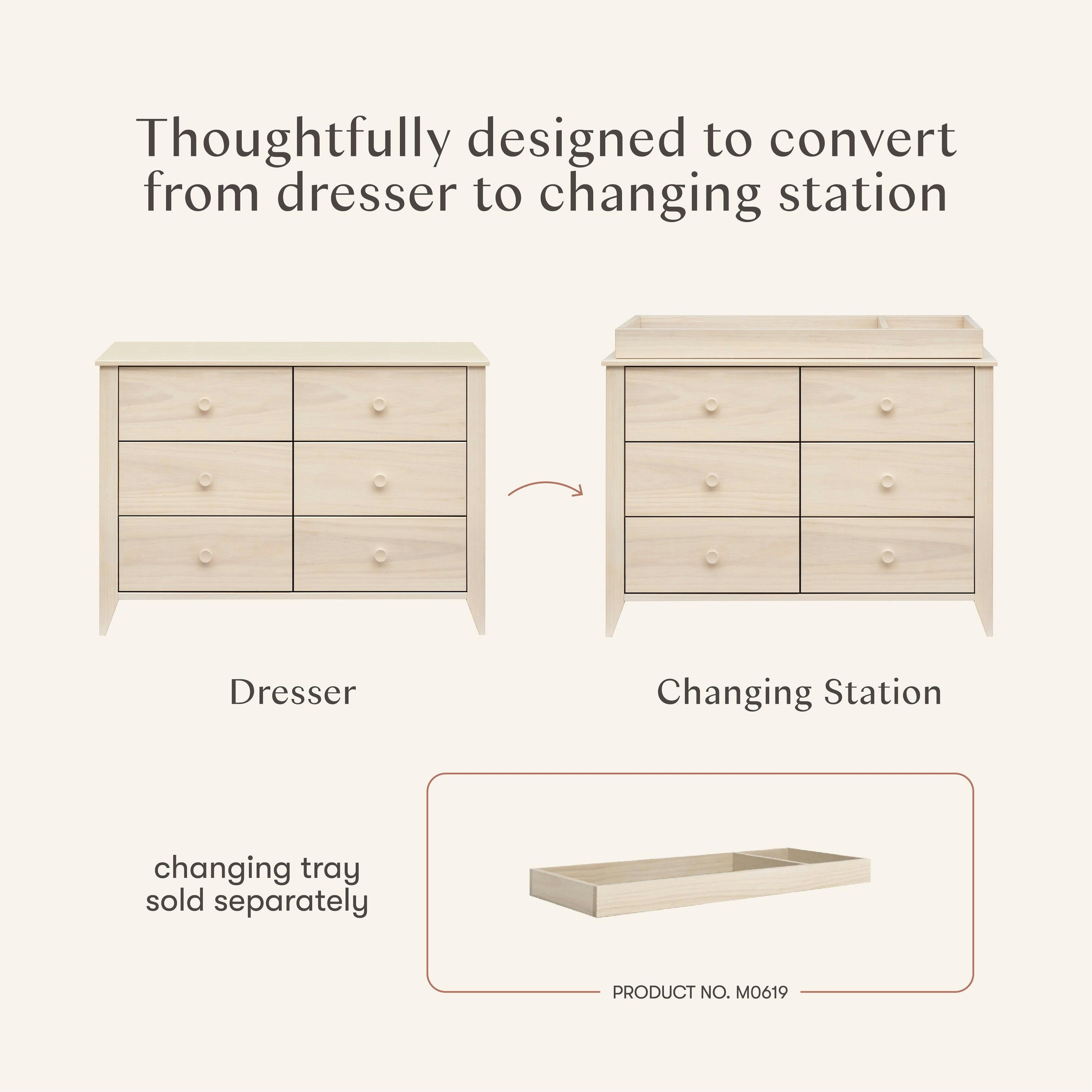Babyletto Sprout 6-Drawer Double Dresser
