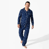 Snowflake Bamboo Men's Pajama Set