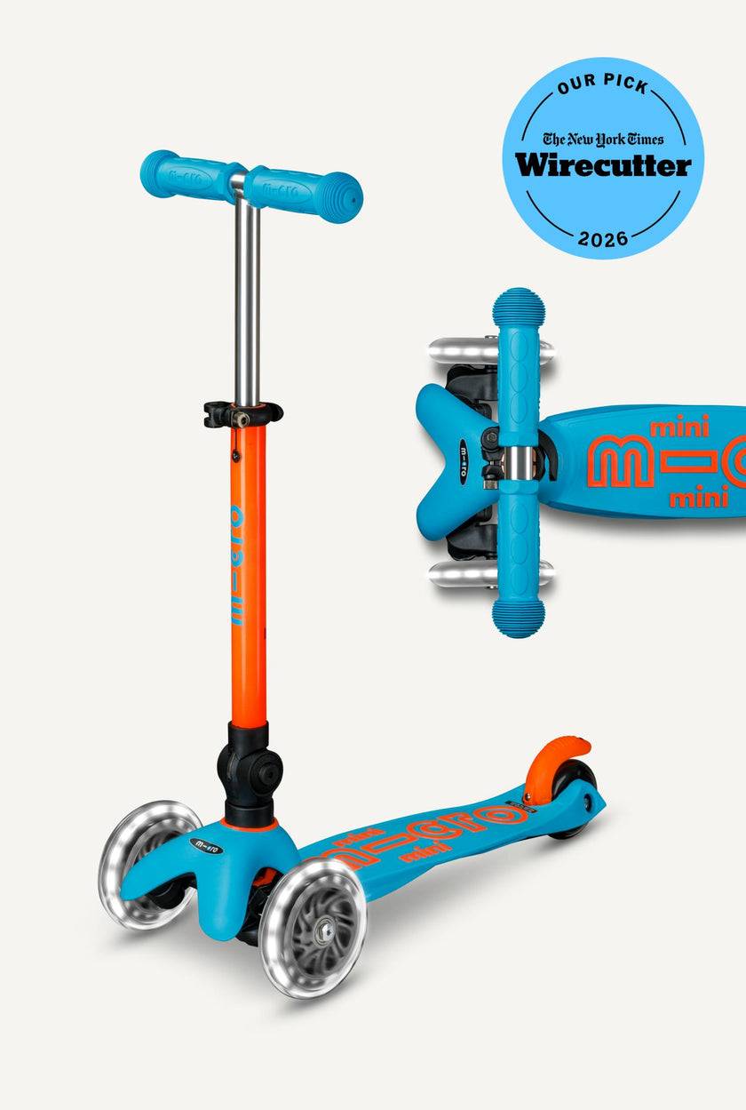 Micro Mini Foldable LED Scooter