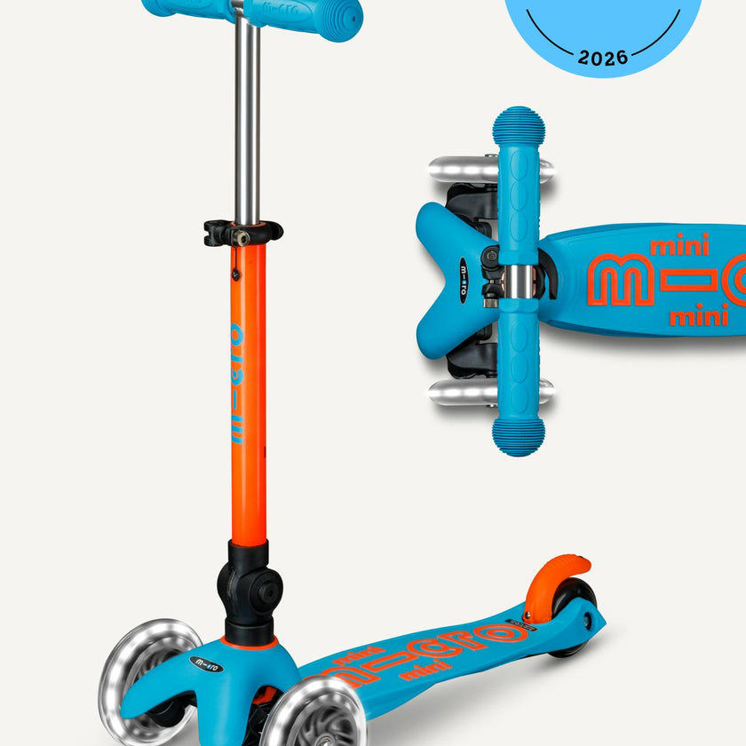 Micro Mini Foldable LED Scooter