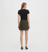 The Hallie Skirt - Byzantine Brocade, Black/Gold