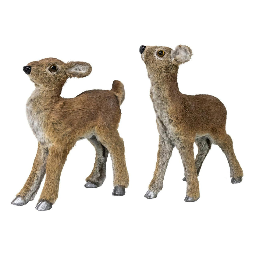 Kurt Adler 11-Inch Standing Deer Table Piece Set