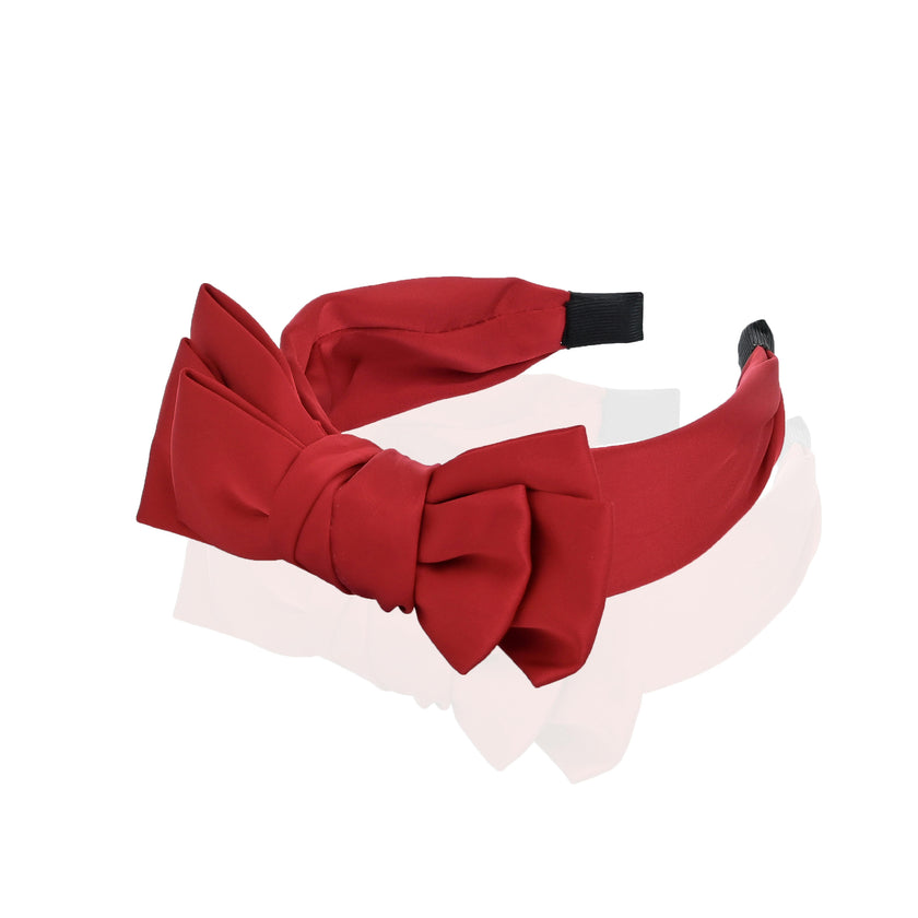 Classic Satin Bow Headband
