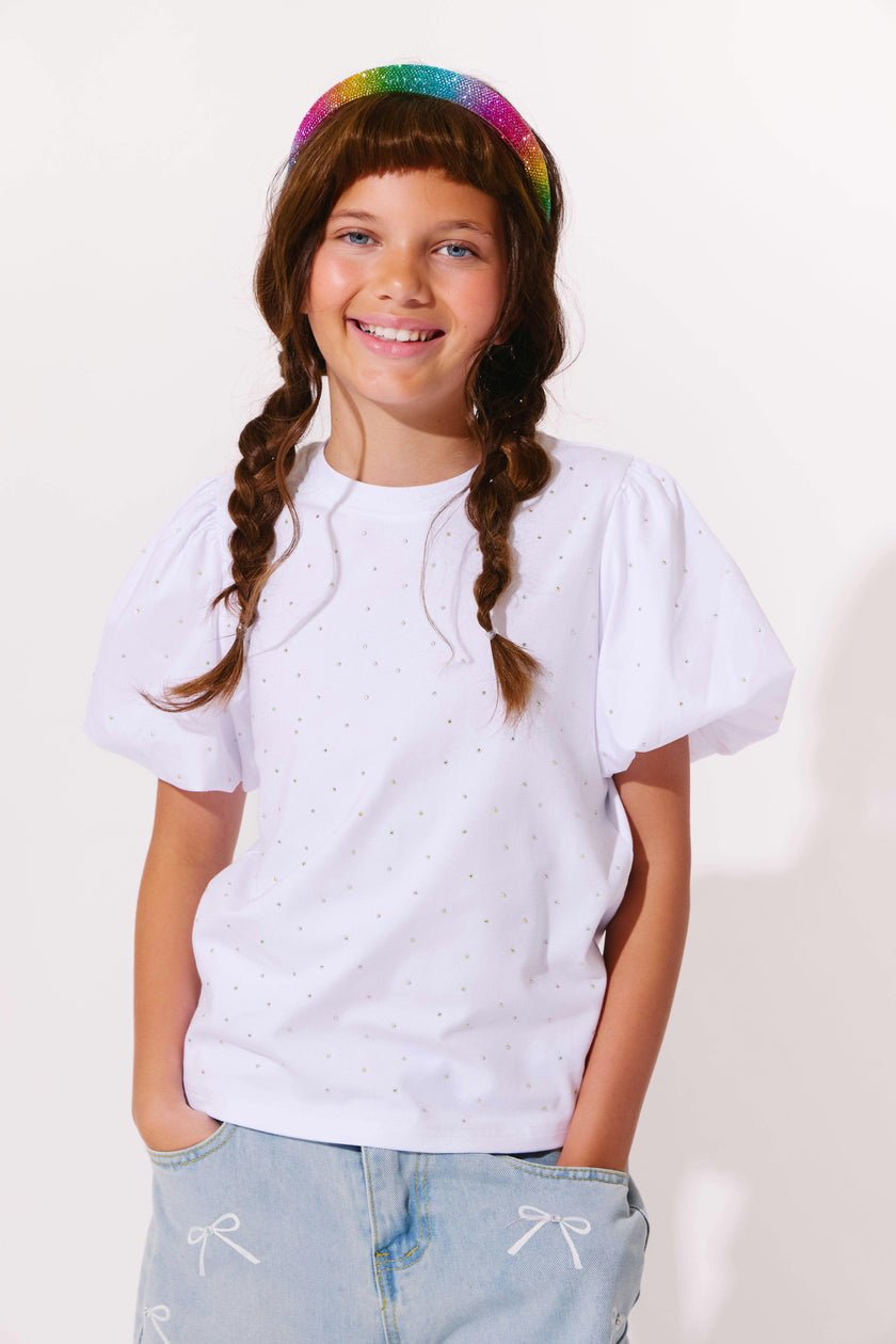 Sparkle Princess Ruffle T-shirt