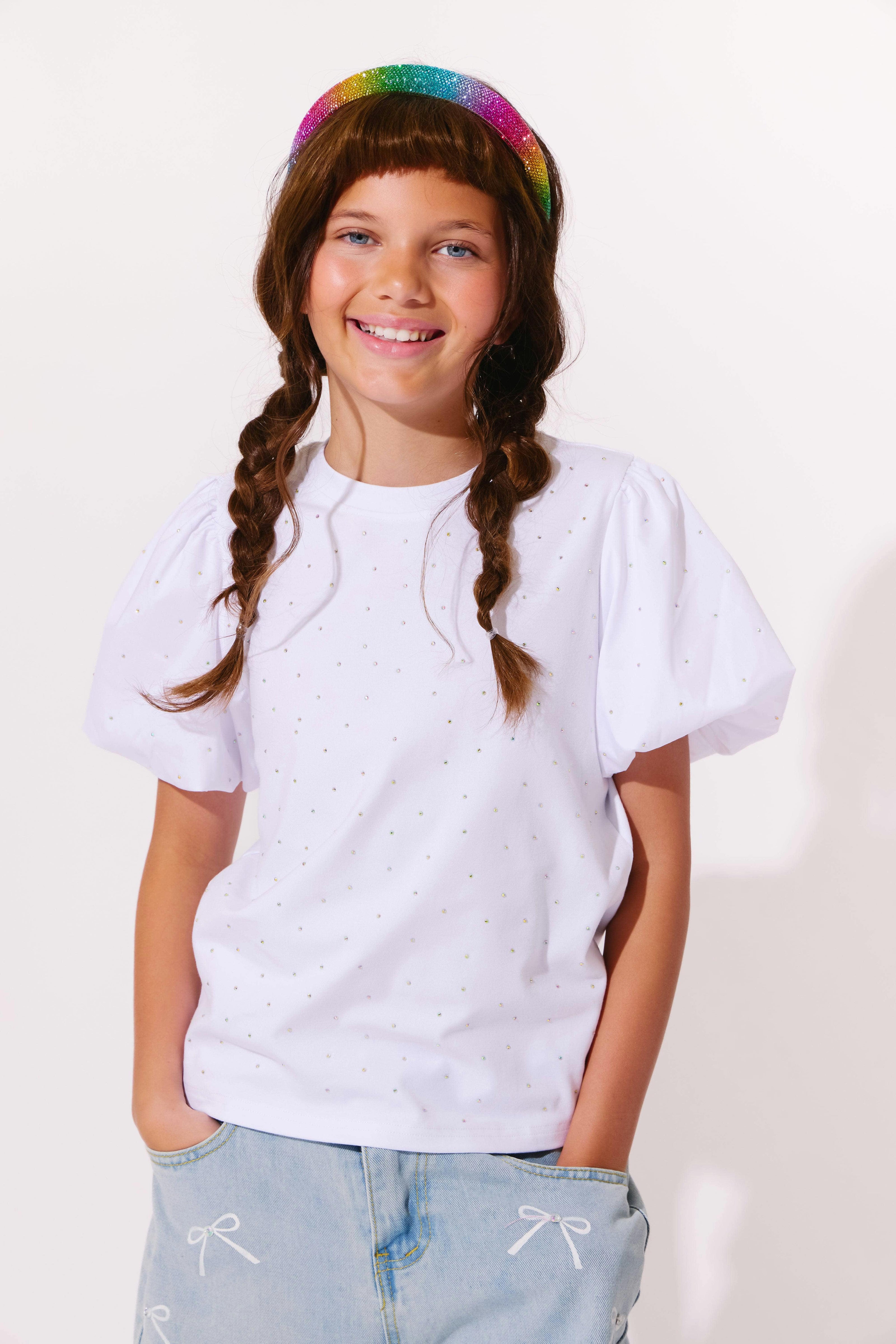 Sparkle Princess Ruffle T-shirt