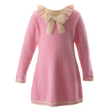 Pink Boucle Sparkle Tunic